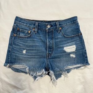 Levi’s 501 High waist shorts